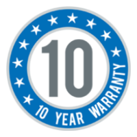 10 Year Warranty