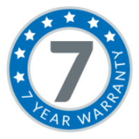 7 Year Warranty