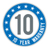 10 Year Warranty